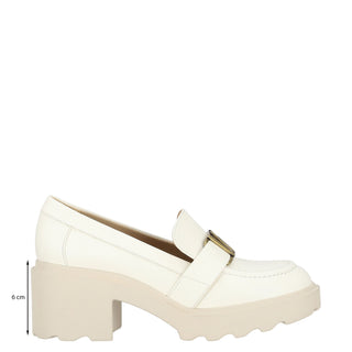 Mocasin WESTIES Wehublot  Sintetico Color Blanco