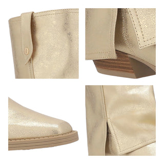 Bota con Tacon WESTIES Wetsuchi  Sintetico Color Metalico