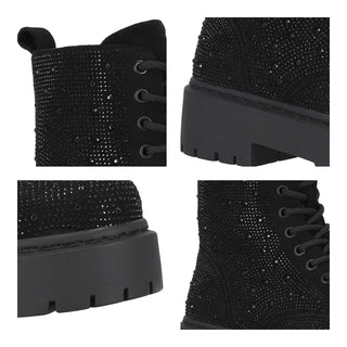 Botín WESTIES Weuruz  Gamuza textil Color Negro
