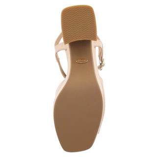 Sandalia WESTIES Wehuali2  Charol sintético Color Beige