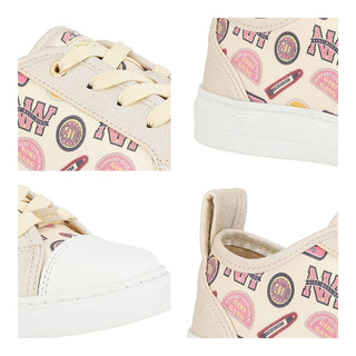 Tenis NINE WEST Nwolynca  Sintetico Color Blanco