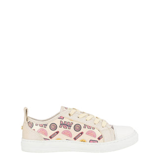 Tenis NINE WEST Nwolynca  Sintetico Color Blanco