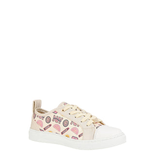 Tenis NINE WEST Nwolynca  Sintetico Color Blanco