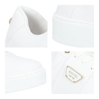 Tenis WESTIES Wenomediz  Sintetico Color Blanco