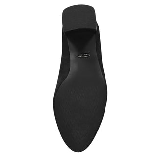 Bota con Tacon WESTIES Wenelymar  Gamuza textil Color Negro