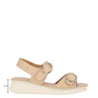 Zapato con Plataforma W CONFORT Wtmarius  Piel Color Beige