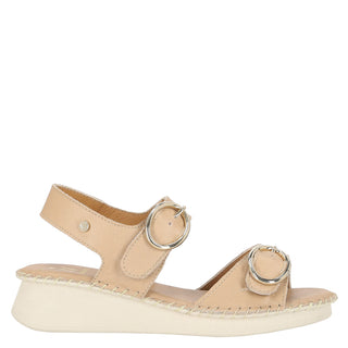 Zapato con Plataforma W CONFORT Wtmarius  Piel Color Beige