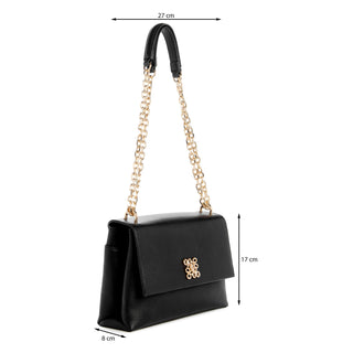 Bolsa Crossbody NINE WEST Ngb139721  Sintetico Color Negro