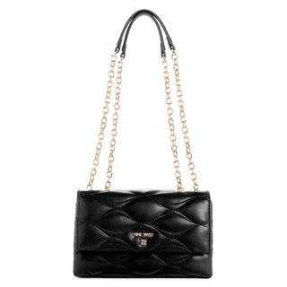 Bolsa Crossbody NINE WEST Ngq139521 Leini Sintetico Color Negro