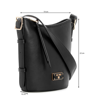 Bolsa Crossbody NINE WEST Ngn137304  Sintetico Color Negro