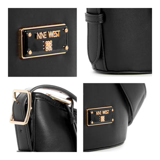 Bolsa Crossbody NINE WEST Ngn137304  Sintetico Color Negro