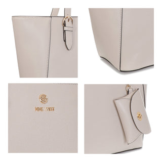 Bolsa Tote NINE WEST Ngx540924  Sintetico Color Blanco