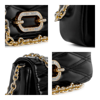 Bolsa Shoulder NINE WEST Ngq140878  Sintetico Color Negro
