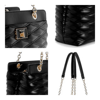Bolsa Shoulder NINE WEST Ngq140809  Sintetico Color Negro