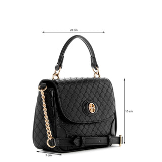 Bolsa Crossbody NINE WEST Ngd139378  Sintetico Color Negro