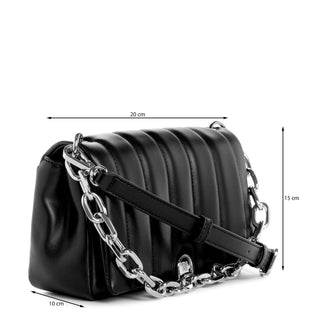 Bolsa Crossbody NINE WEST Nyq141220  Sintetico Color Negro