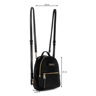 Mochila NINE WEST Ngy139431  Textil Color Negro