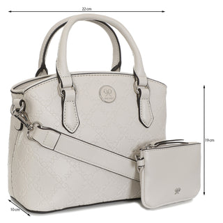 Bolsa de Mano NINE WEST Ne5314208  Sintetico Color Blanco
