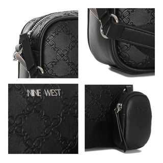 Bolsa Crossbody NINE WEST Nd5256203  Sintetico Color Negro