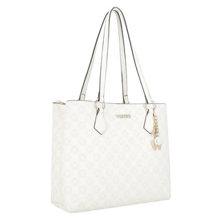 Bolsa Tote WESTIES Hbgammoth2we Annefrance Sintetico mo Color Blanco