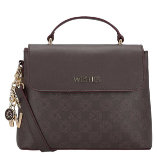 Bolsa Crossbody WESTIES Hbganishka2we  Sintetico mo Color Cafe