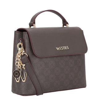Bolsa Crossbody WESTIES Hbganishka2we  Sintetico mo Color Cafe