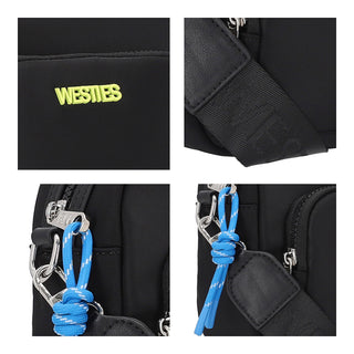 Bolsa Crossbody WESTIES Hbjeanloupwe Blumarine Textil Color Negro