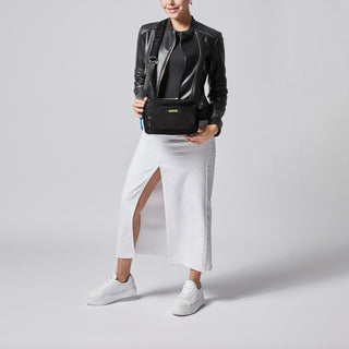 Bolsa Crossbody WESTIES Hbjeanloupwe Blumarine Textil Color Negro