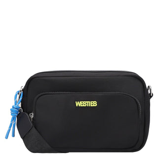 Bolsa Crossbody WESTIES Hbjeanloupwe Blumarine Textil Color Negro