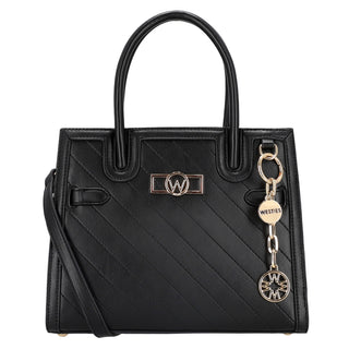 Bolsa de Mano WESTIES Hbkaenawe Magellan Sintetico Color Negro