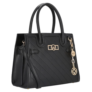 Bolsa de Mano WESTIES Hbkaenawe Magellan Sintetico Color Negro