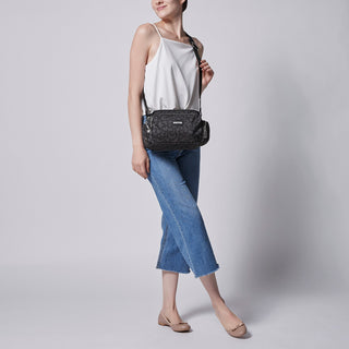 Bolsa Crossbody WESTIES Hbmiroku6we Ideaman Textil Color Negro
