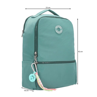 Mochila WESTIES Hbtutone2we  Textil Color Verde
