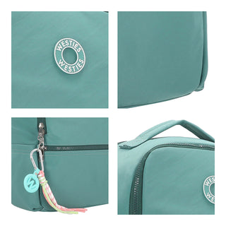 Mochila WESTIES Hbtutone2we  Textil Color Verde