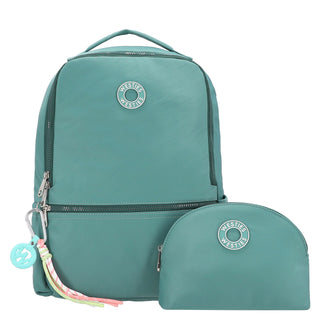 Mochila WESTIES Hbtutone2we  Textil Color Verde