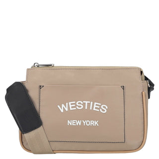 Bolsa Crossbody WESTIES Hbxavius2we  Textil Color Cafe