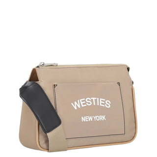 Bolsa Crossbody WESTIES Hbxavius2we  Textil Color Cafe