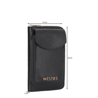 Cartera WESTIES Hbcircini5we  Sintetico Color Negro