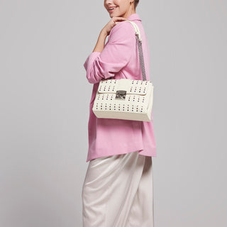 Bolsa Crossbody WESTIES Hbamarillo3we  Sintetico Color Blanco