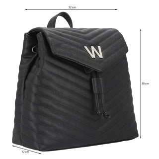 Mochila WESTIES Hbazaroluswe  Sintetico Color Negro