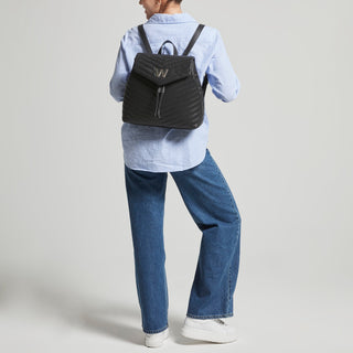 Mochila WESTIES Hbazaroluswe  Sintetico Color Negro