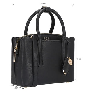 Bolsa Crossbody WESTIES Hbbaileywickwe  Sintetico Color Negro