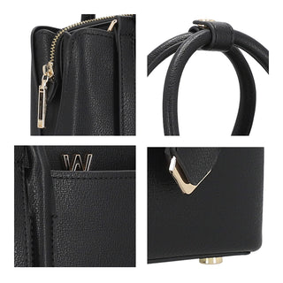 Bolsa Crossbody WESTIES Hbbaileywickwe  Sintetico Color Negro