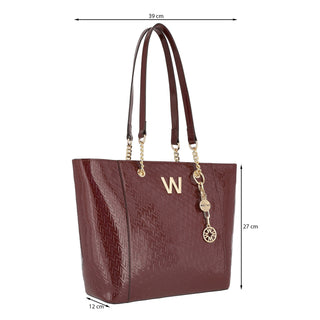 Bolsa Tote WESTIES Hbchoi2we  Charol piel Color Multicolor