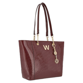Bolsa Tote WESTIES Hbchoi2we  Charol piel Color Multicolor