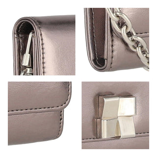 Bolsa Clutch WESTIES Hbgaimonwe  Sintetico Color Metalico