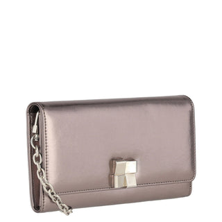 Bolsa Clutch WESTIES Hbgaimonwe  Sintetico Color Metalico