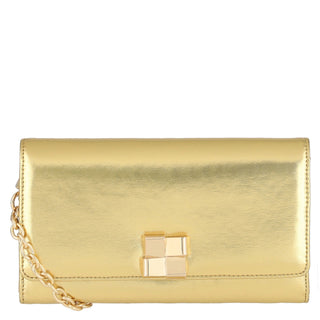 Bolsa Clutch WESTIES Hbgaimonwe  Sintetico Color Metalico