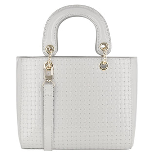 Bolsa de Mano WESTIES Hbgeorges2we  Charol sintético Color Gris