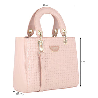 Bolsa de Mano WESTIES Hbgeorges2we  Charol sintético Color Rosa